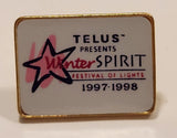 1997-1998 Telus Presents Festival of Lights Winter Spirit Metal Lapel Pin