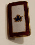 Rare Antique Active Service Pin Canada's Honor Badge One Leaf Per Loved One On Active Service Enamel Metal Lapel Pin