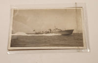 1942 1943 HMMTB Her Majestys Motor Torpedo Boat #337 Trinidad British West Indies Black and White Photograph