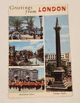 Vintage 1971 Greetings From London Postcard