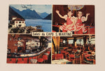 Vintage Saluti da Capo San. Martino Bar Restaurant Postcard