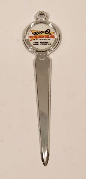 Big O Tires Nationwide The Radial Tire People Chrome Plated Letter Opener