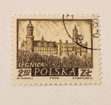 1960 Poland Legnica Polska 2,10 złotego Postal Stamp