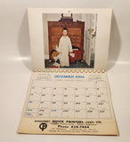 1984 Norman Rockwell Appointment Calendar Kingsway Quick Printers (1969) Ltd. Vancouver B.C.