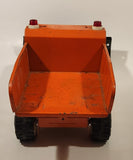 Vintage 1970s Tonka XR-101 Highway Plow Truck Dump Truck Orange Pressed Steel 16 1/2" Toy Car Vehicle