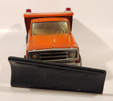 Vintage 1970s Tonka XR-101 Highway Plow Truck Dump Truck Orange Pressed Steel 16 1/2" Toy Car Vehicle