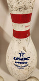 QUBICA AMF Amflite II USBC Approved 15" Plastic Coated Bowling Pins Full Set of 10 Made in U.S.A.