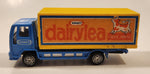 1993 Corgi Auto City Kraft Dairylea Cheese Ford Cargo Truck Blue and Yellow Die Cast Toy Car Vehicle