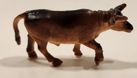 Brown Cow 2 1/2" Toy Animal Figure