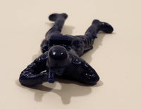 Blue Soldier in Laying Position 2 1/2" Long Army Man Toy Figure