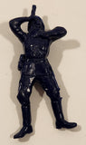 Blue Soldier in Laying Position 2 1/2" Long Army Man Toy Figure