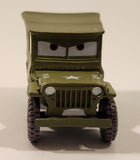 Disney Pixar 41 WW2 Jeep USA 984673 Army Green Die Cast Toy Car Vehicle