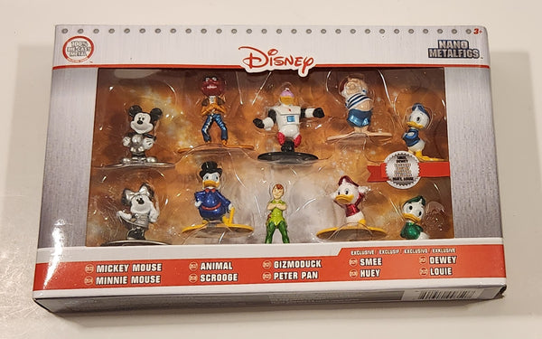 2017 Jada Disney Pixar Nano Metalfigs 10 Pack of Die Cast Metal Toy Figures New in Box