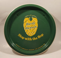 Rare Hardy Hanson Stop With The Hop 10 3/8" Metal Beer Serving Tray