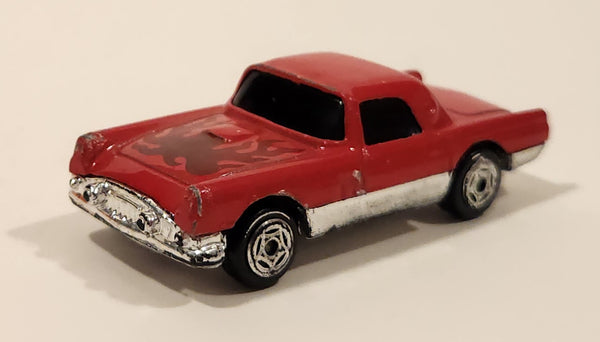 Vintage Summer Ford Thunderbird Red Die Cast Toy Car Vehicle