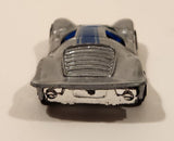 Vintage Summer No. 672 Ferrari P4 #12 Silver Die Cast Toy Car Vehicle