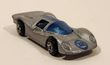 Vintage Summer No. 672 Ferrari P4 #12 Silver Die Cast Toy Car Vehicle