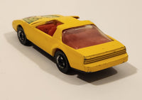 1991 Hot Wheels '80s Firebird Yellow Die Cast Toy Car Vehicle