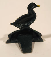 Pat's Home & Garden Mallard Duck Hand Painted Small 4" Cast Iron Door Stop