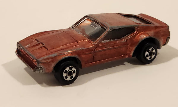 Vintage Zylmex D49 Mustang Red Die Cast Toy Car Vehicle Made in Hong Kong