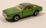 Vintage PlayArt Mazda Cosmo Green Die Cast Toy Car Vehicle with Opening Doors Made in Hong Kong