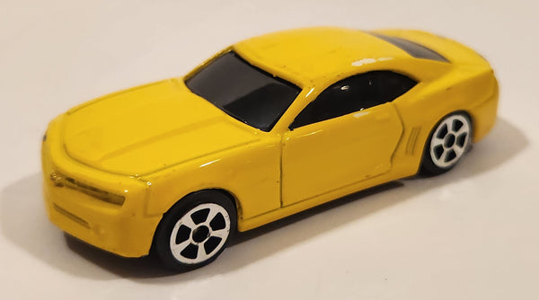 2008 Maisto Speed Wheels 2006 Chevrolet Camaro Concept Yellow 1/64 Scale Die Cast Toy Car Vehicle