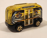 2021 Matchbox MBX Metro Self-Driving Bus Black Die Cast Toy Car Car Vehicle