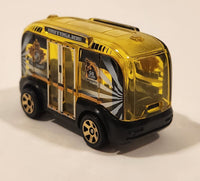 2021 Matchbox MBX Metro Self-Driving Bus Black Die Cast Toy Car Car Vehicle