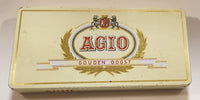 Vintage Agio Gouden Oogst Dutch Cigars Tin Metal Container