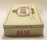 Vintage Agio Gouden Oogst Dutch Cigars Tin Metal Container