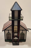 Church Chapel Building Shaped Stained Glass Lamp