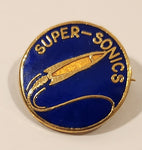 Rare Super-Sonics Enamel Metal Lapel Pin