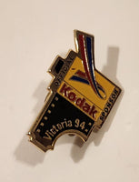 1994 Victoria XV Common Wealth Games Kodak Official Sponsor Enamel Metal Pin