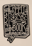 LoungeFly Spell Book 2 1/4" x 3 1/2" Fabric Patch Badge