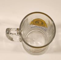 Lions Club International Canadian Forces CFS Aldergrove Loud and Clear Naval Radio Section 5 1/2" Glass Mug Cup