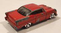 2001 McDonald's Hot Wheels 2K57 Glow Rider Red Die Cast Toy Car Vehicle