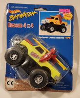 1995 Hot Wheels Baywatch Rescue 4x4 Truck Friction Motorized Die Cast Toy Car Vehicle New in Package