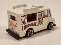 2001 Hot Wheels Good Humor "I Scream" Clown White Catering Truck Die Cast Toy Car Vehicle