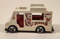 2001 Hot Wheels Good Humor "I Scream" Clown White Catering Truck Die Cast Toy Car Vehicle