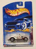 2002 Hot Wheels Trump Cars 1933 Ford White Die Cast Toy Car Vehicle New in Package