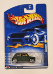 2002 Hot Wheels Mini Cooper Green Die Cast Toy Car Vehicle New in Package