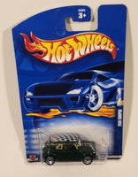 2002 Hot Wheels Mini Cooper Green Die Cast Toy Car Vehicle New in Package