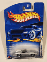 2003 Hot Wheels Corvette Stingray Silver Die Cast Toy Car Vehicle New in Package