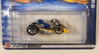 2002 Hot Wheels Go Kart Yellow Die Cast Toy Car Vehicle New in Package