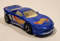 1993 Hot Wheels '93 Camaro Blue Die Cast Toy Car Vehicle