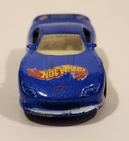 1993 Hot Wheels '93 Camaro Blue Die Cast Toy Car Vehicle