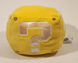 2022 Jakks Nintendo Super Mario Bros. SFX Coin Block 5" Stuffed Plush Toy with Sound