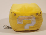 2022 Jakks Nintendo Super Mario Bros. SFX Coin Block 5" Stuffed Plush Toy with Sound