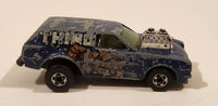 Vintage 1979 Hot Wheels The Heroes The Thing Poison Pinto Dark Blue Die Cast Toy Car Vehicle