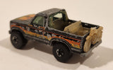 1982 Hot Wheels Ford Bronco Black Die Cast Toy Car SUV Vehicle BW Hong Kong